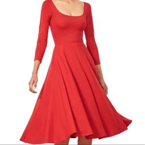 Red reformation Lou dress